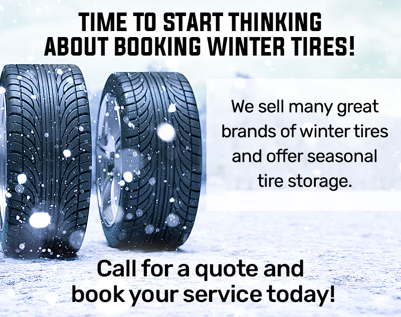 It's time to get winter tires from Hawkrigg!